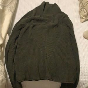 Olive green sweater